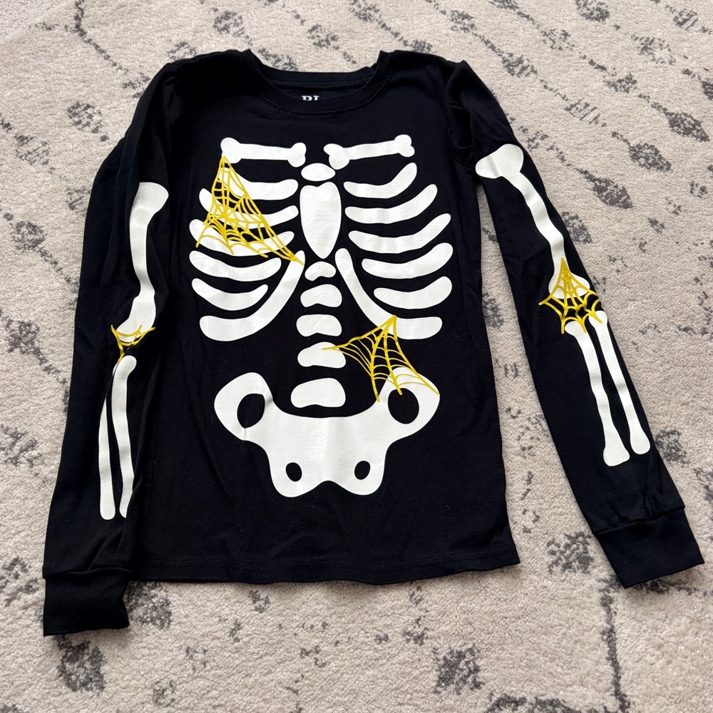 PJ Place Skeleton Tee Kids Size 14